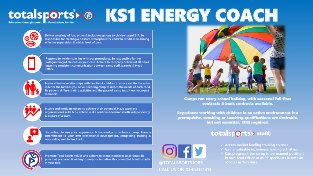 KS1 Energy Coach Spec